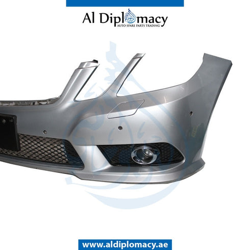 Front Bumper, WITH SENSOR AND WIPER Hole, Amg, COMPLETE for Mercedes-Benz E Class W212 (2009-2016) models