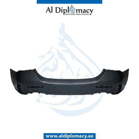 Rear Bumper, WITH SENSOR HOLE A35 Look, COMPLETE for Mercedes-Benz A Class W177 (2018-2020) models