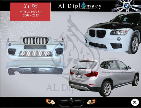 X 1 E84 M Tech-2009-2013 for BMW X1 Series E84 (2012-2015) models
