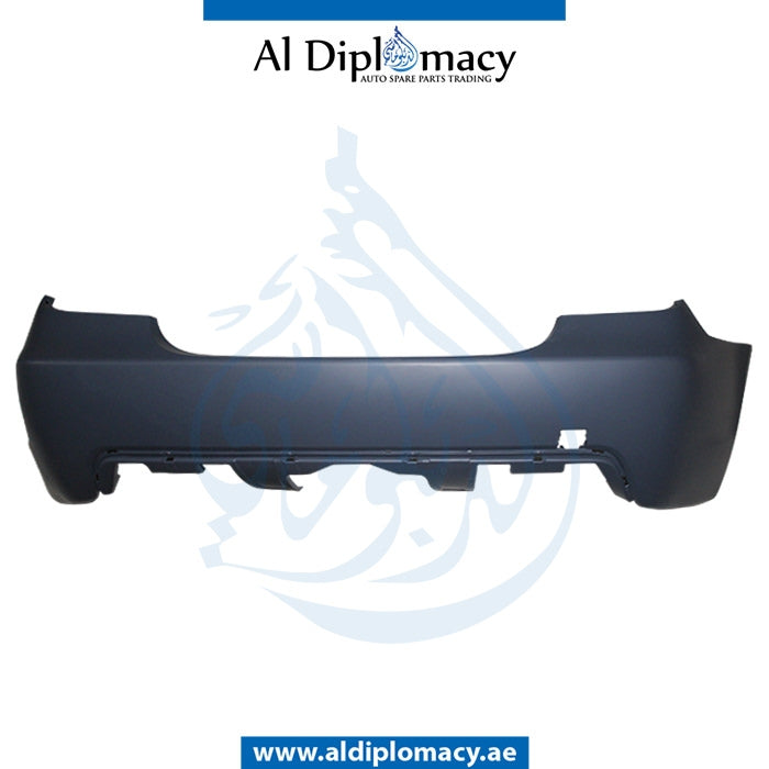 Rear Bumper, Without Sensor Hole, Bmw 5 Series E60 Models By Taiwan, Part Number 51127897221