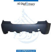 Rear Bumper, Without Sensor Hole, Bmw 5 Series E60 Models By Taiwan, Part Number 51127897221