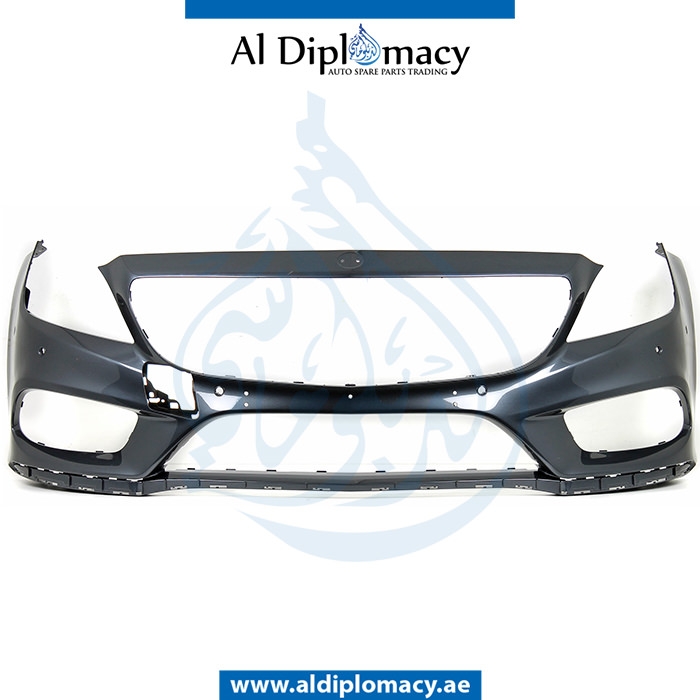 W218 FRONT BUMPER WITH SENSOR WITHOUT WIPER HOLE (2014)EMPTY